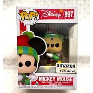 Disney Mickey Mouse Holiday Amazon Exclusive Funko Pop ! (#997), (2020), NEW